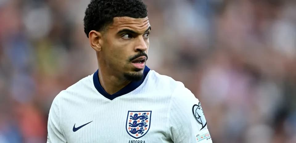 Player in England kit during a match