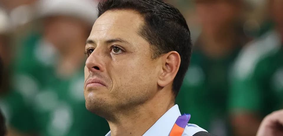 Player with tearful expression during event