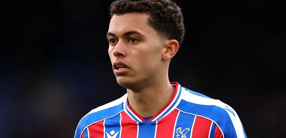 Player in Crystal Palace jersey during match