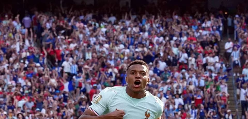 Player celebrating during FIFA World Cup 2026 match