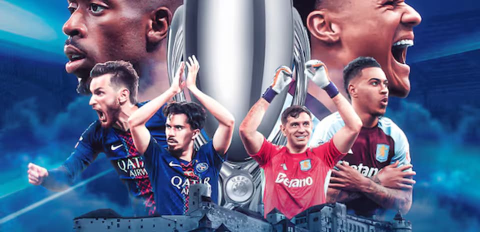 Where to Watch PSG vs Aston Villa | UEFA Super Cup 2026 TV Schedule
