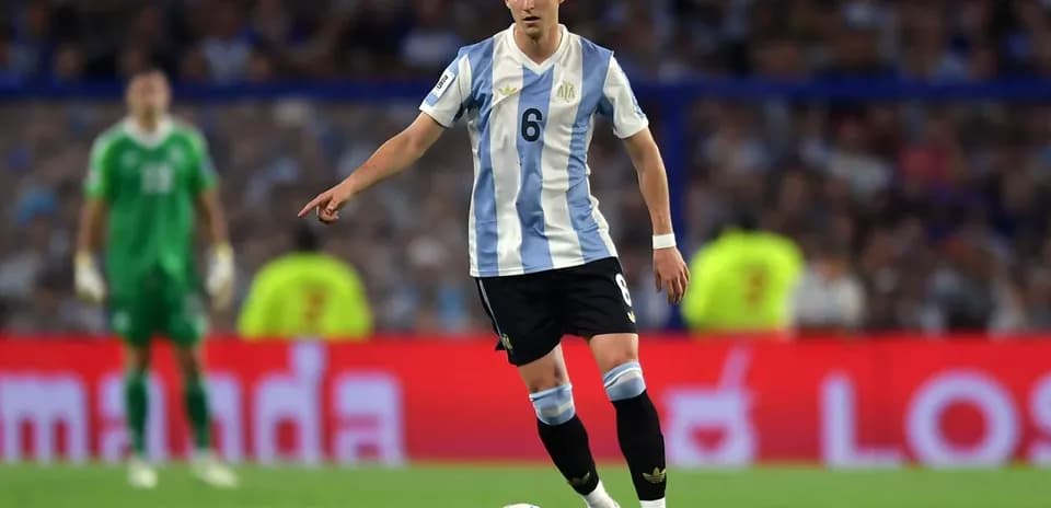 Argentina player in action during a match