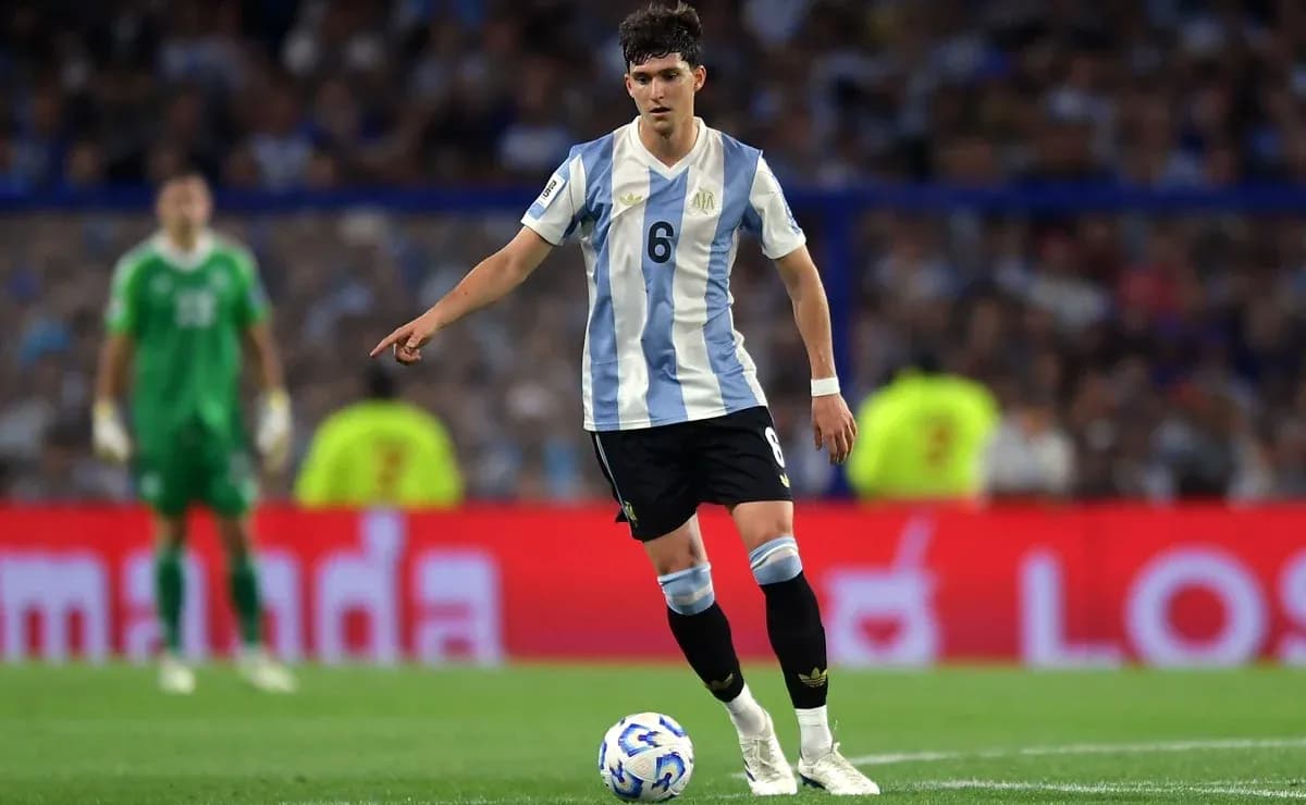 Argentina player in action during a match