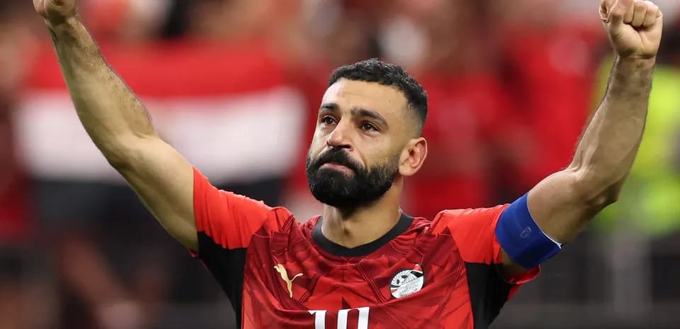 Player celebrating with raised fist during match