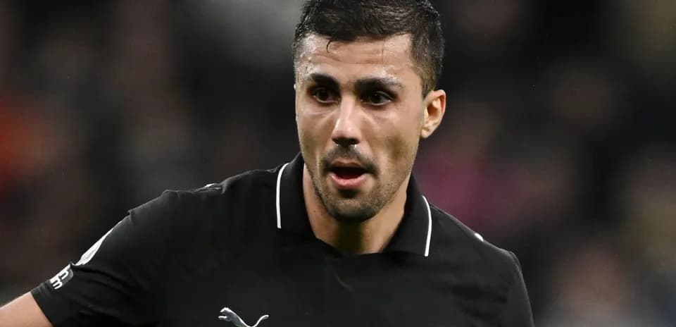 Player in black kit during a match