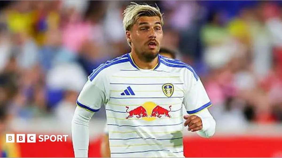 Player in Leeds United kit during match