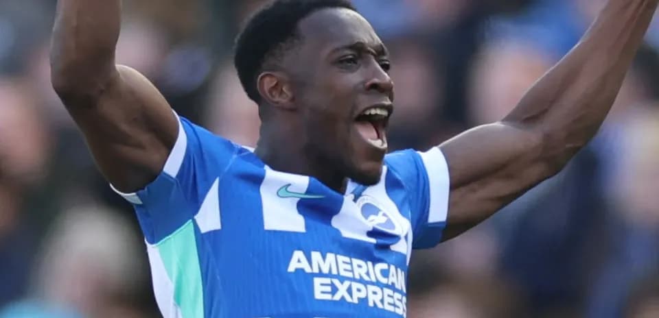 Player celebrating a goal during match