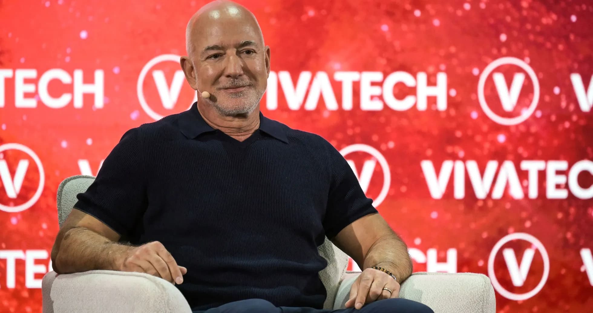 Speaker at Vivatech event on stage