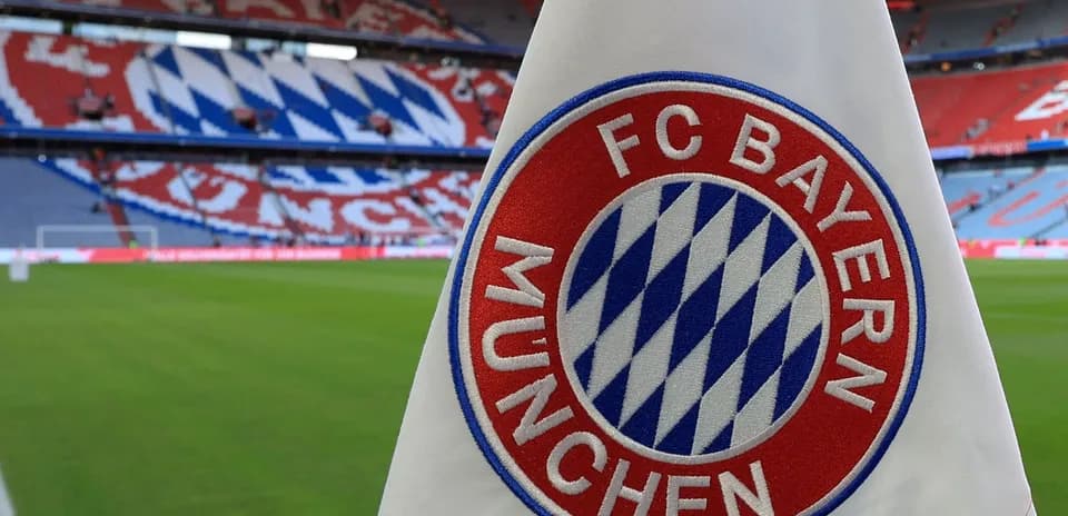 FC Bayern Munich corner flag in stadium