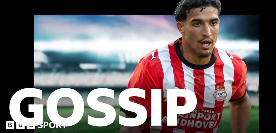 Player in PSV Eindhoven kit running on field