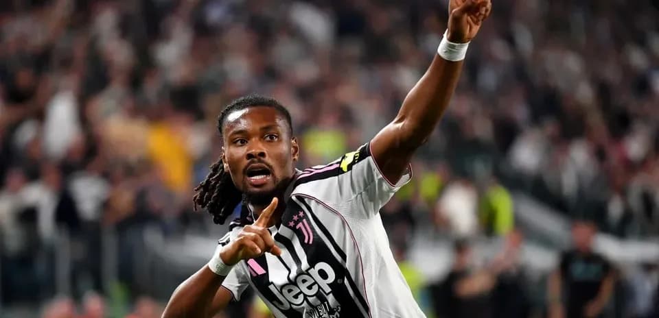 Player celebrating after scoring a goal