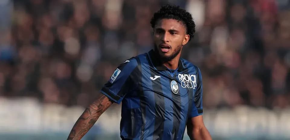 Atalanta player on the field during a match