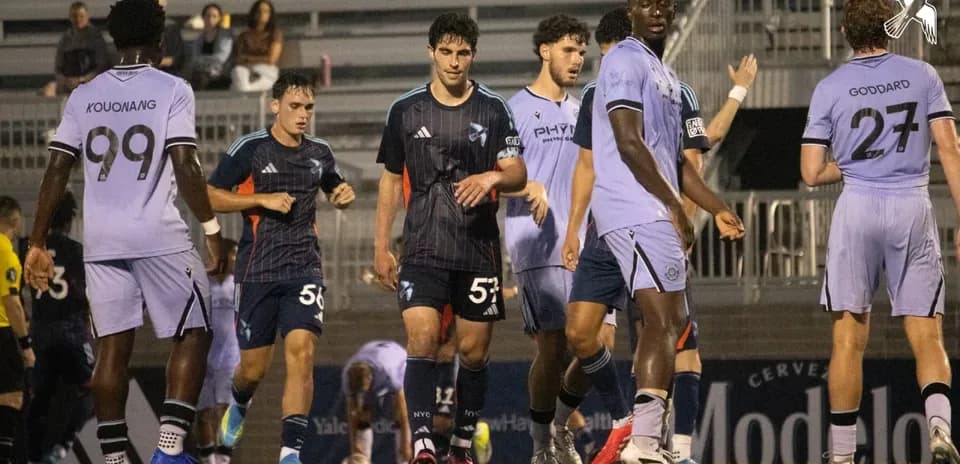 Players competing in New England II vs New York City II