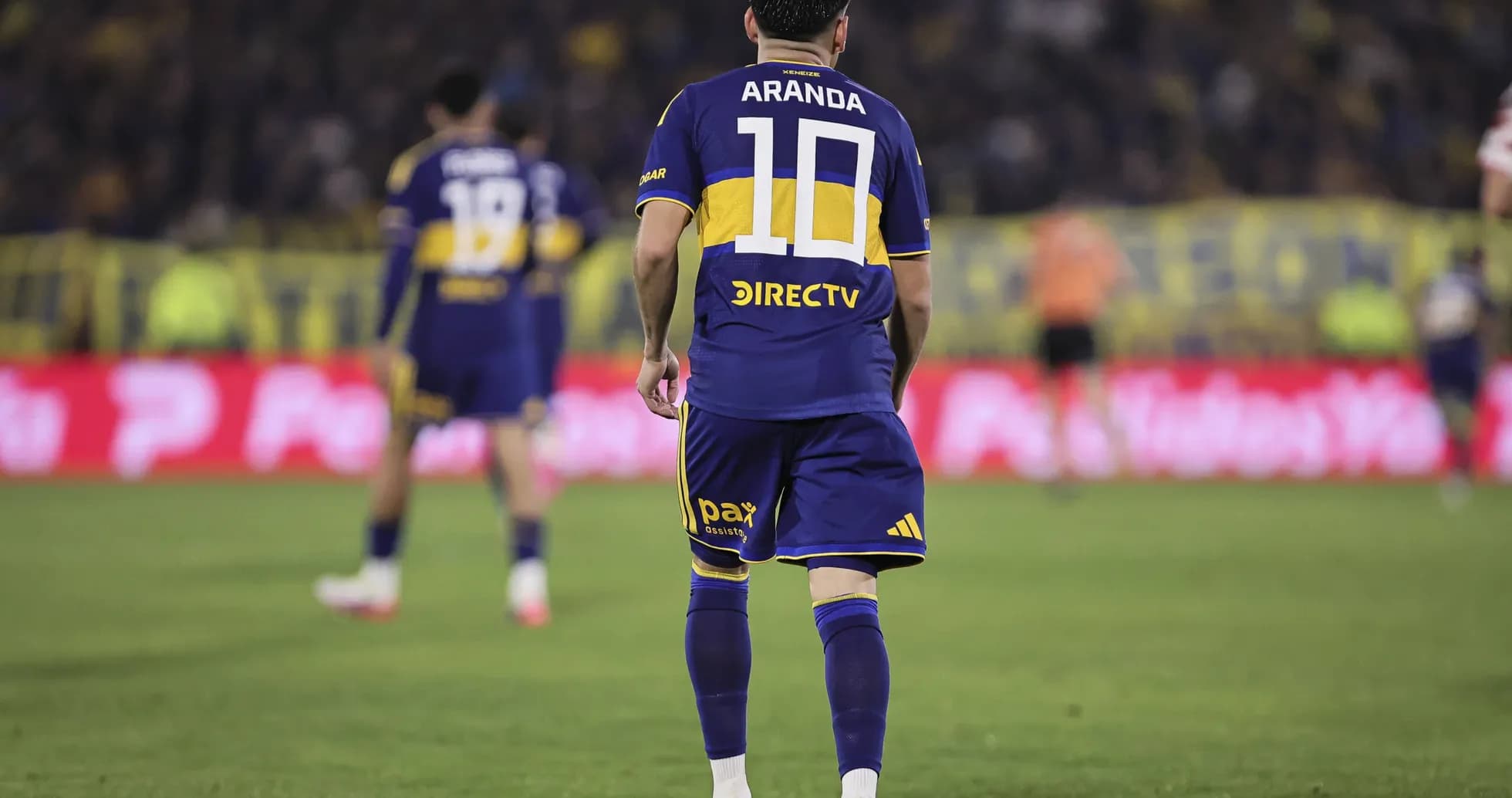 Player wearing jersey number 10 during match