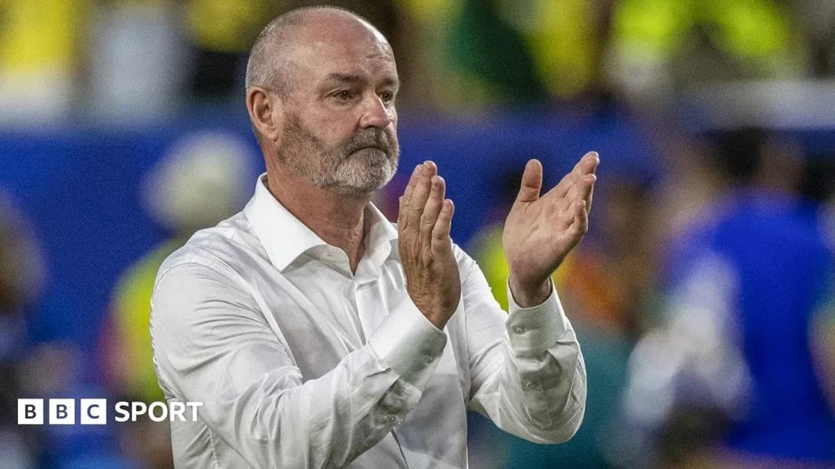 Coach applauding after the match on the field