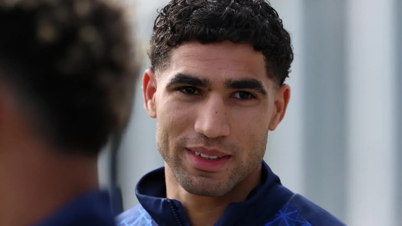 Close-up of player during training session