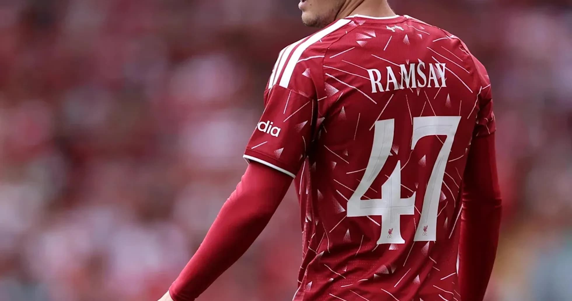 Player wearing red jersey with number 47