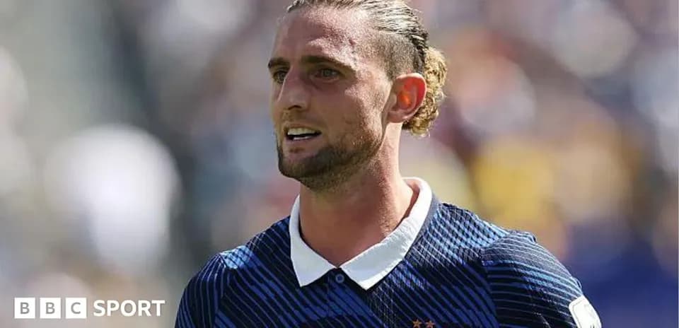 Player wearing France jersey during a match