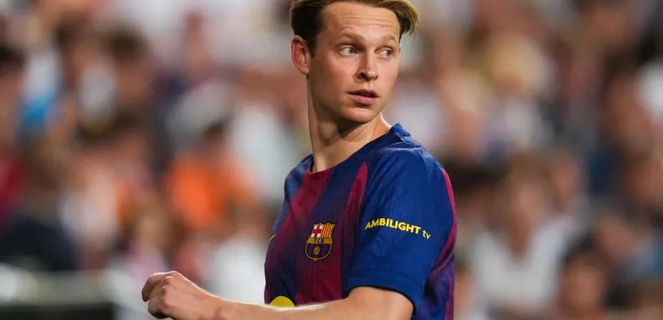 Player in Barcelona jersey during a match