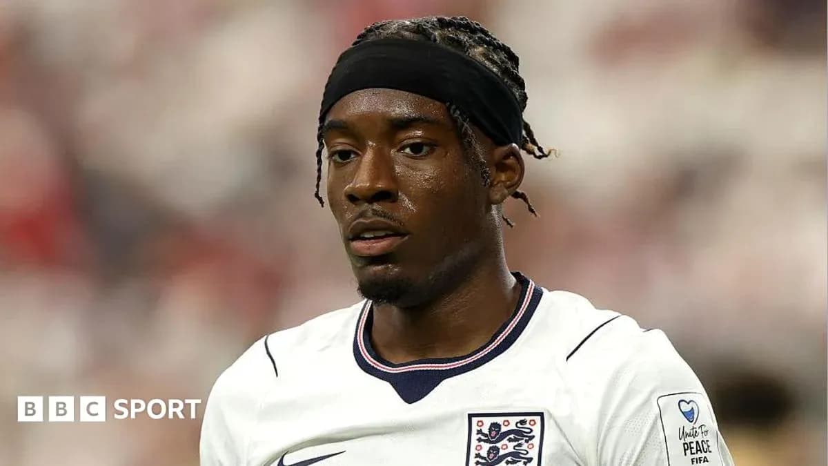 Player in England kit during a match