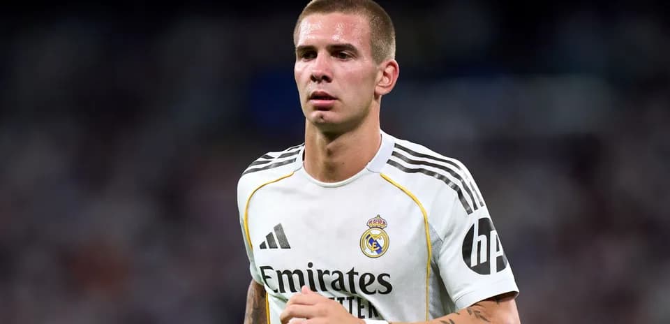 Player in Real Madrid jersey during a match