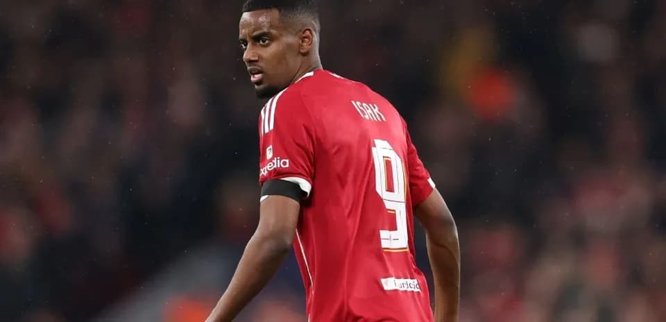 Player wearing red jersey with number 9