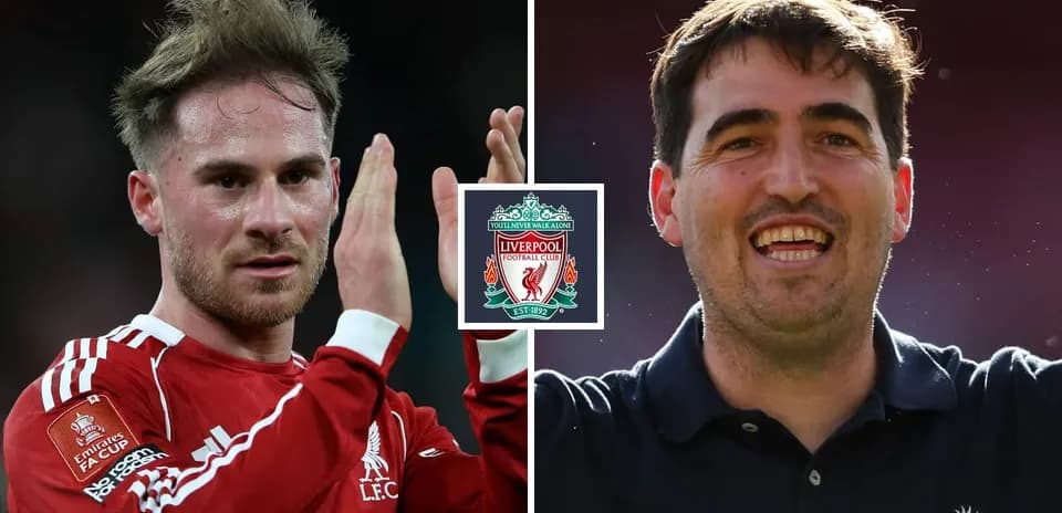 Two Liverpool FC players celebrating and applauding