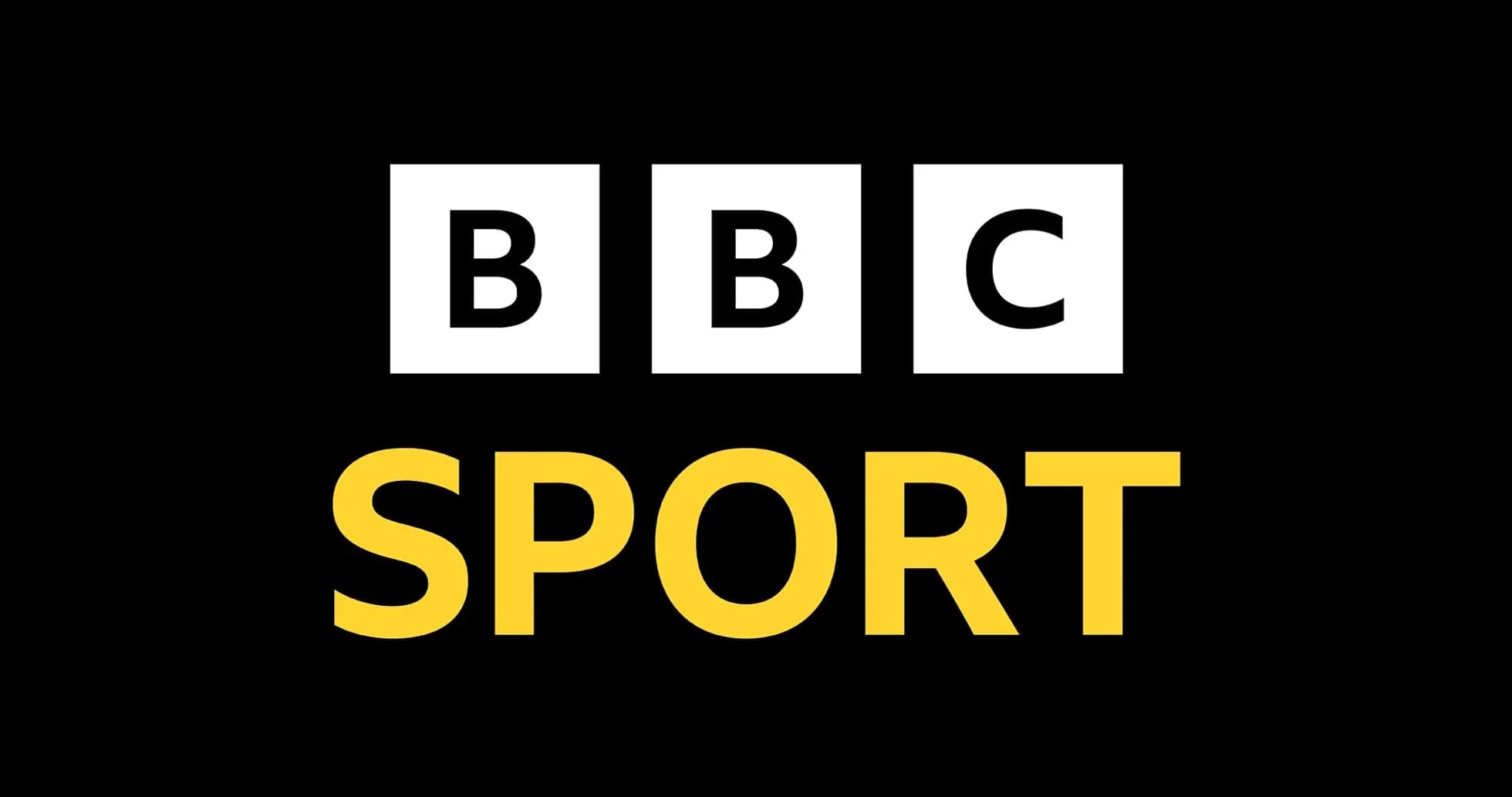 BBC Sport logo with black background