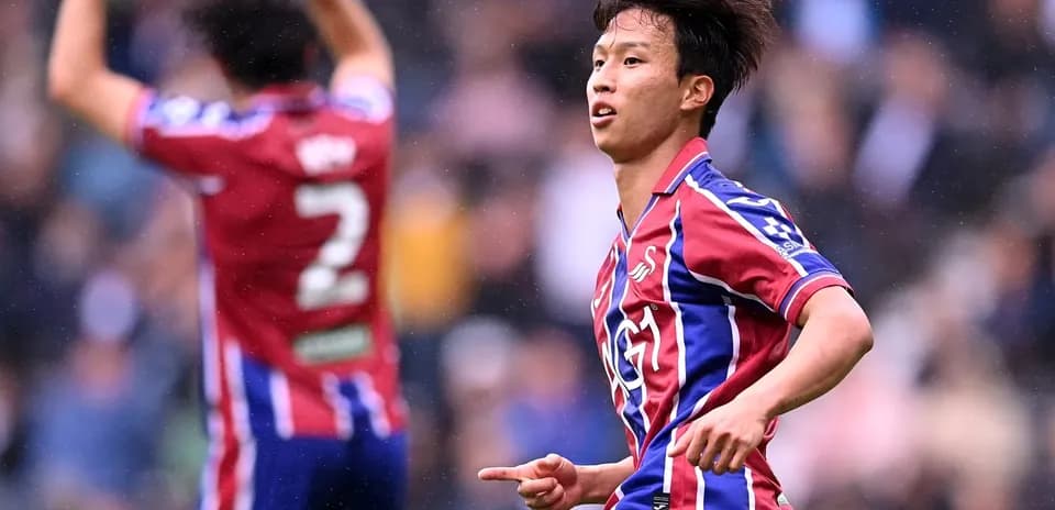 Player celebrating a goal during a match