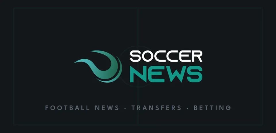 Soccer News logo with tagline and graphics