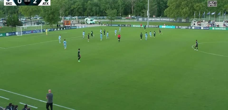 Players in action during MLS Next Pro match
