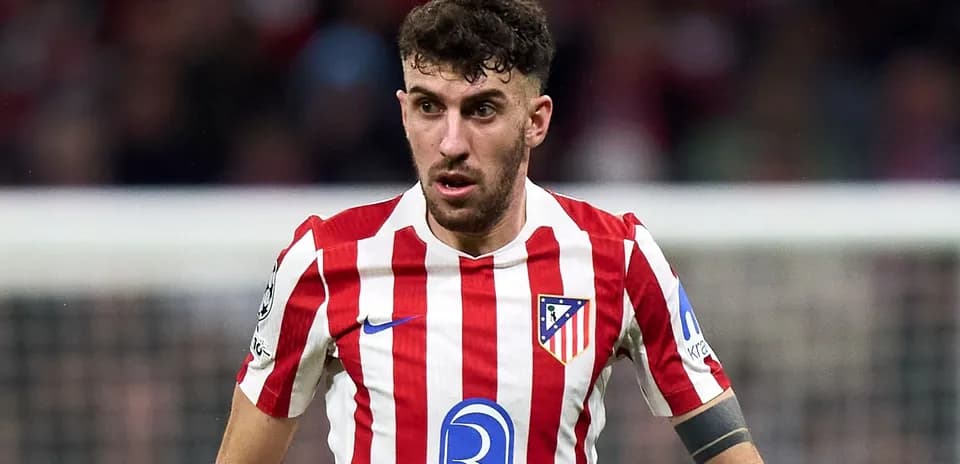 Atletico Madrid player during a match action
