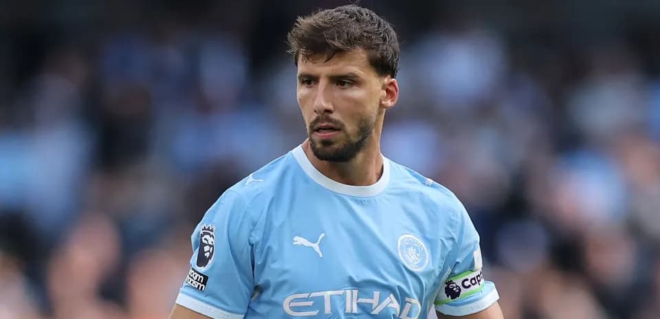 Manchester City player during a match on field