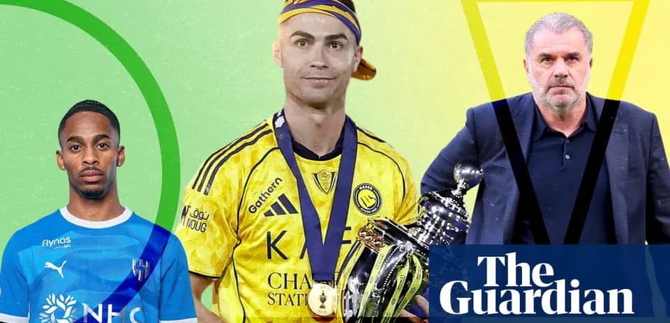 Three football figures in action: player, champion, manager
