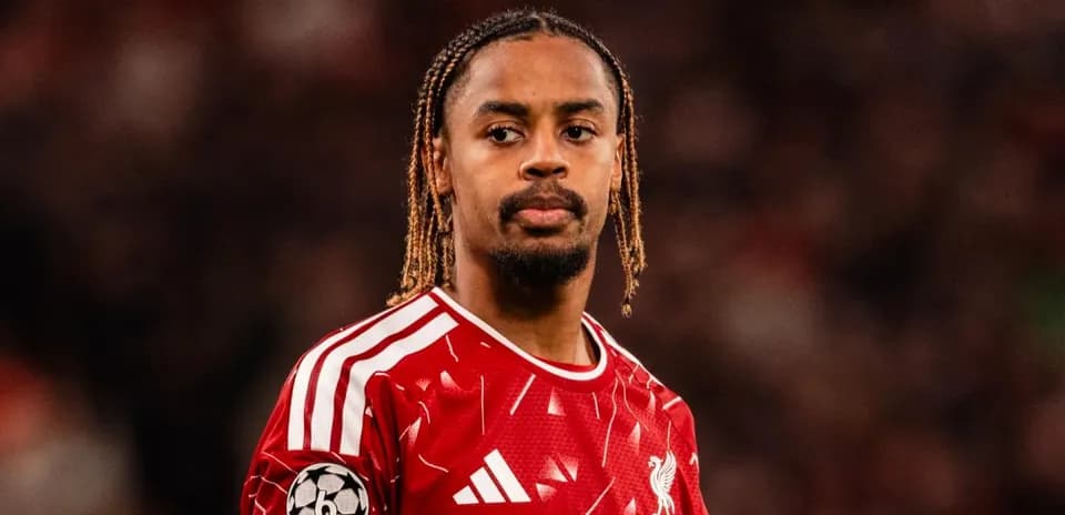 Player in Liverpool kit during match