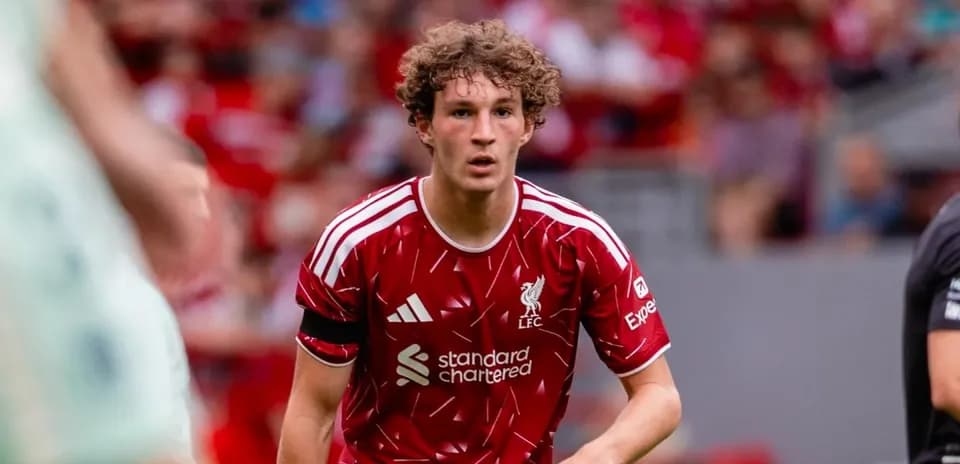 Liverpool player in action during a match