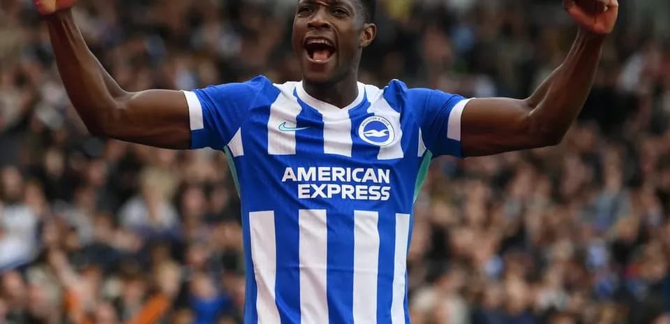 Player celebrating after scoring a goal