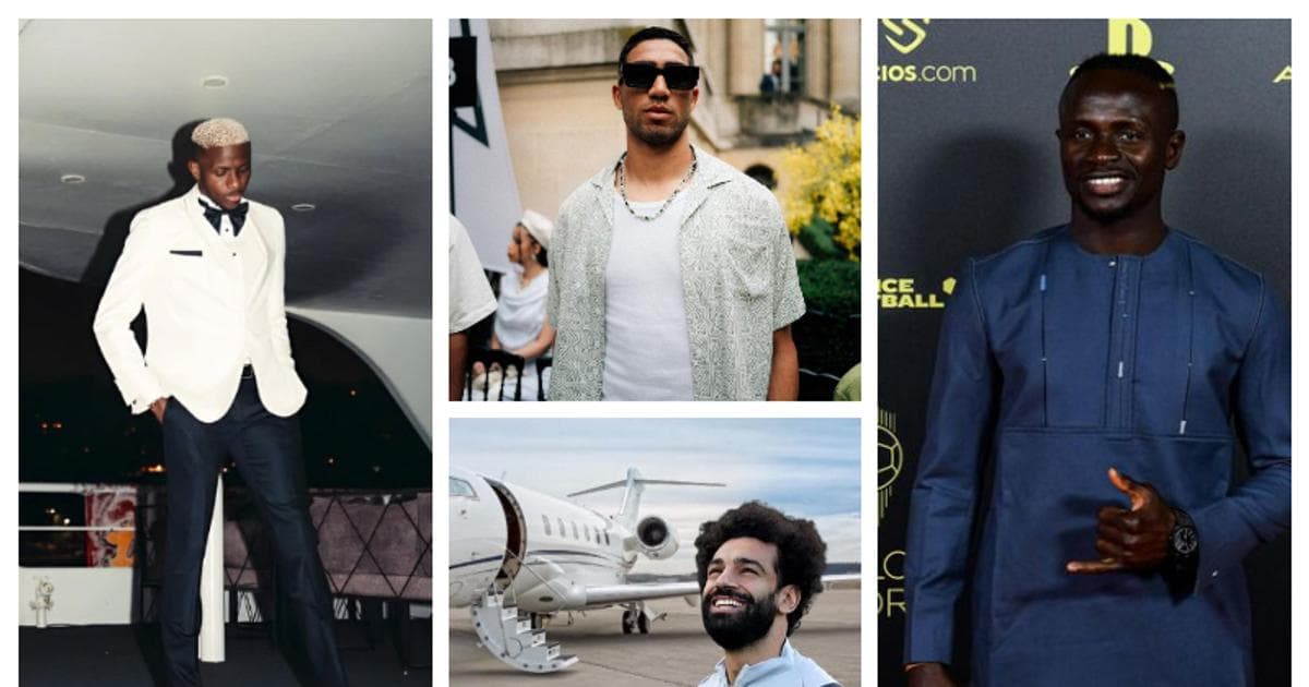 Top 10 Wealthiest African Footballers in 2025 Featuring Osimhen, Salah, and Mané
