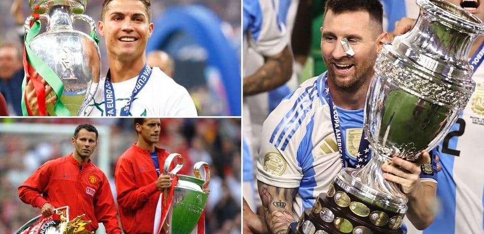 Top 18 Footballers by Trophy Count Throughout Their Careers