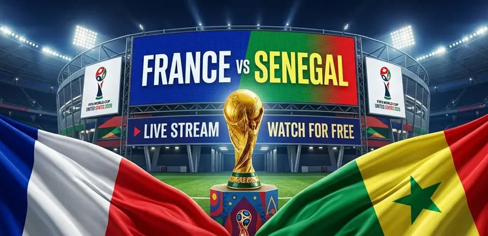 France vs Senegal: How to Watch FIFA World Cup 2026 Live Stream for Free