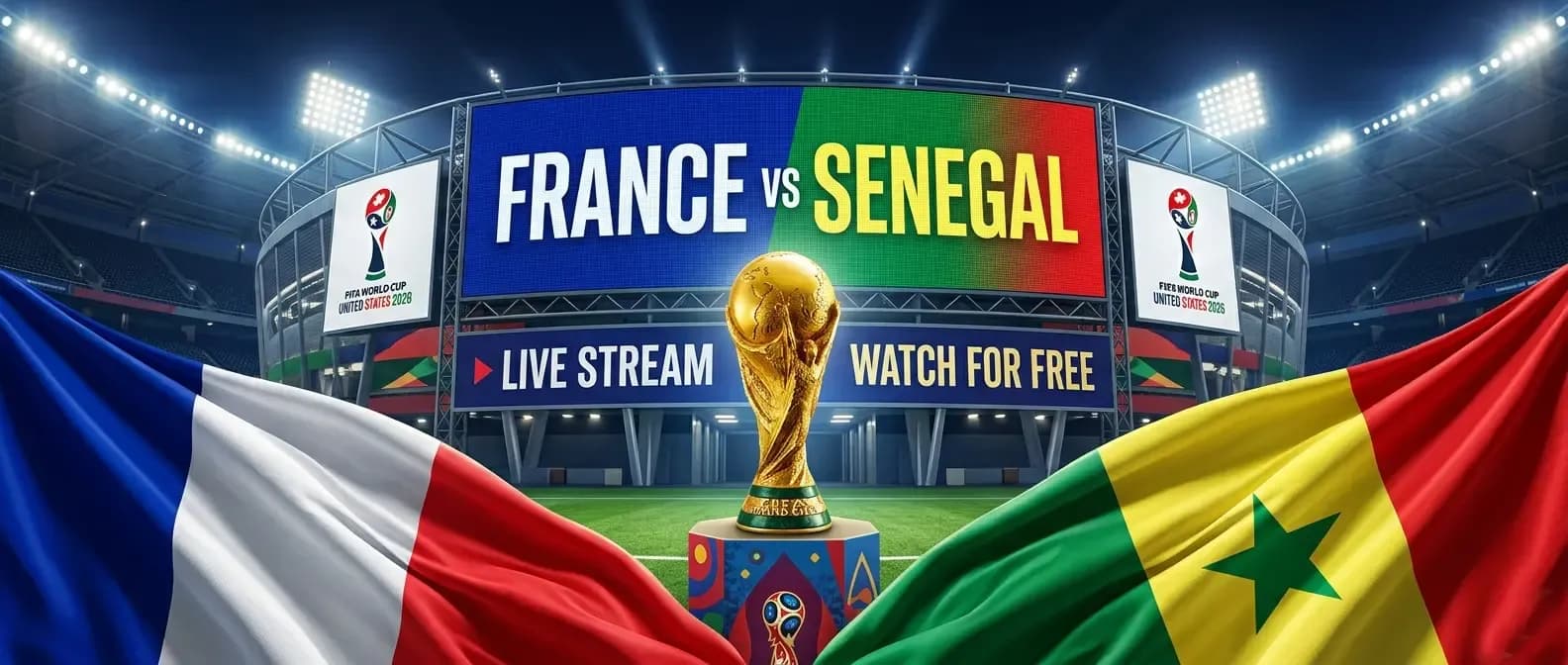 France vs Senegal: How to Watch FIFA World Cup 2026 Live Stream for Free