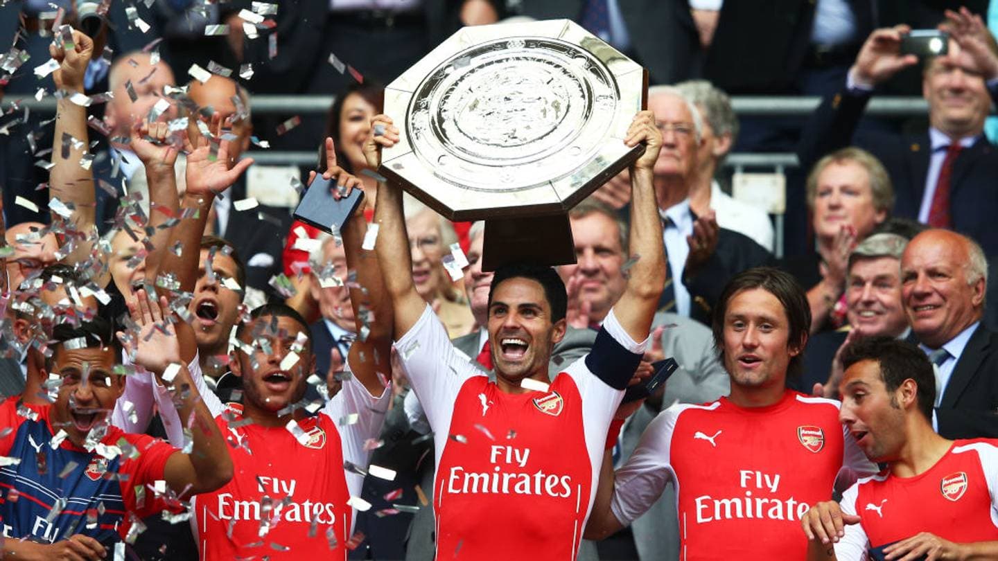 Arsenal's Premier League Seasons After Each Community Shield Win