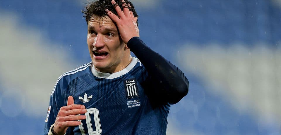 Arsenal Faces Injury Setback as Christos Tzolis Exits Early for Greece Despite Refusing Substitution