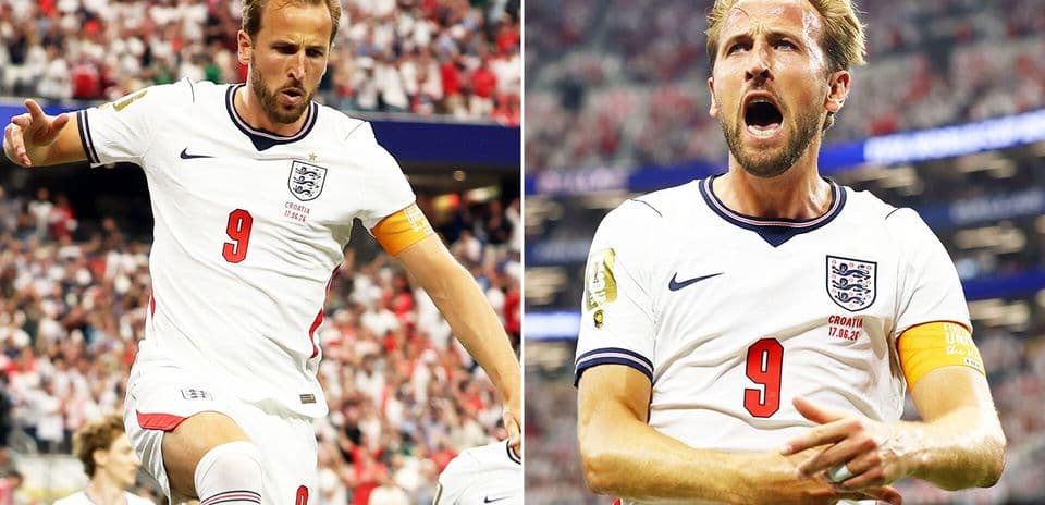 Harry Kane Matches Gary Lineker's England World Cup Goal Record with Two Against Croatia