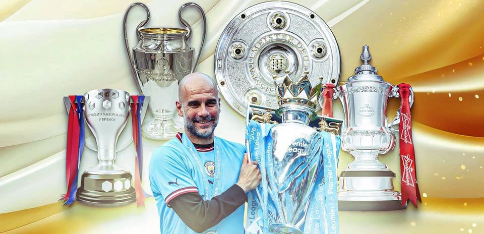The Complete List of Trophies Won by Pep Guardiola
