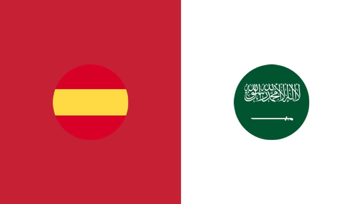 Spain vs Saudi Arabia: TV Channels, Live Streaming, Kick-Off Time & Team News for World Cup 2026