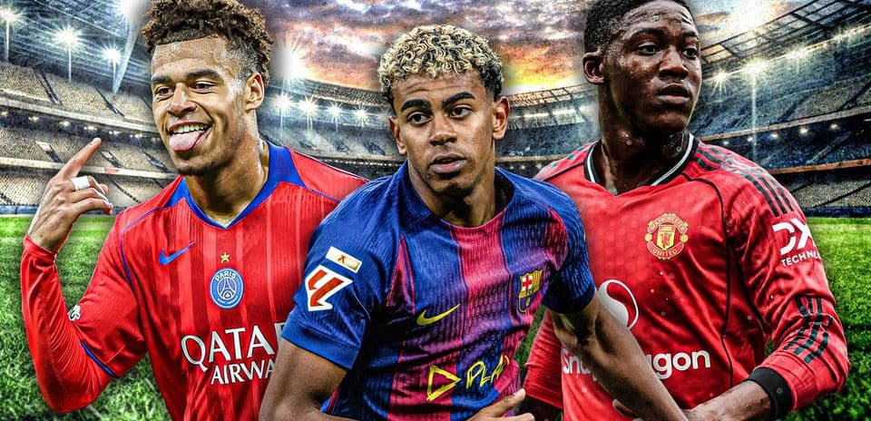 Top 25 Rising Football Stars Under 22