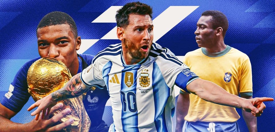 Top 10 World Cup Legends: From Pele to Kylian Mbappe