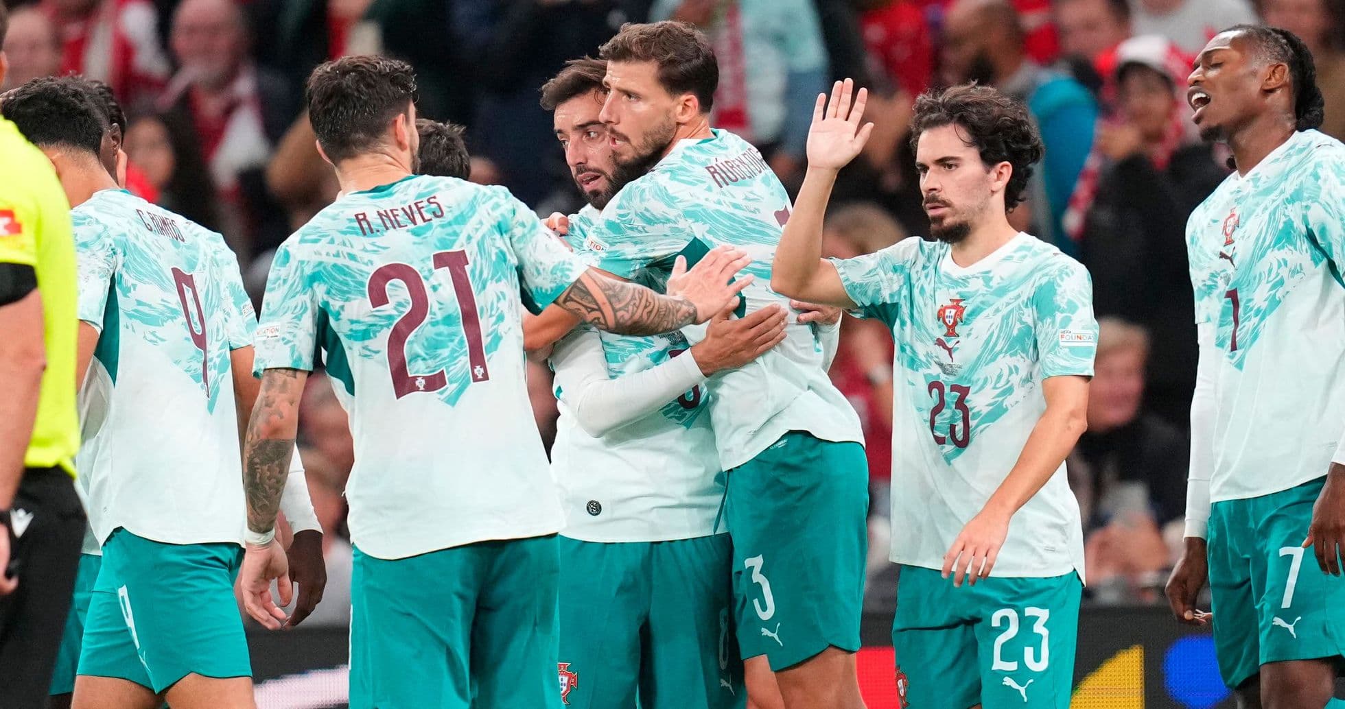 Portugal Player Ratings vs Denmark: Bruno Fernandes Leads Clinical 4-2 Win