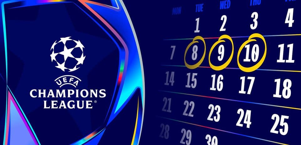 2026/27 UEFA Champions League: Complete League Phase Fixtures
